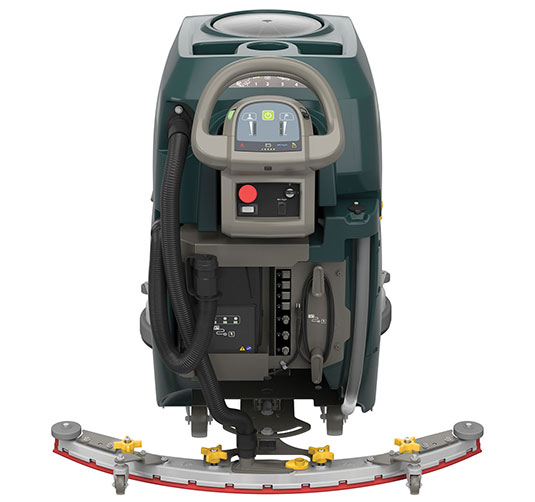 Speed Scrub 500 walk-behind scrubber disk back Speed Scrub 500 walk-behind scrubber disk back